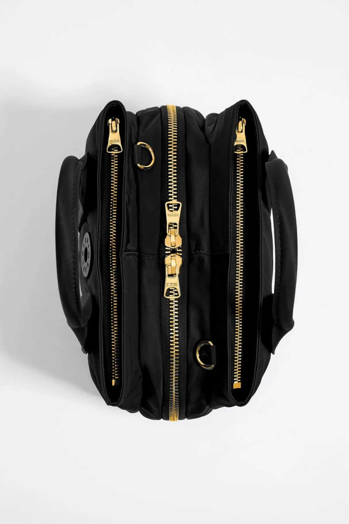 Mujer BIMBA Y LOLA Bolsos Nylon<Bolso De Mano Mediano Negro