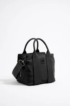 Mujer BIMBA Y LOLA Bolsos Nylon<Bolso De Mano Mediano Nylon Negro