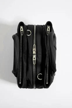 Mujer BIMBA Y LOLA Bolsos Nylon<Bolso De Mano Mediano Nylon Negro