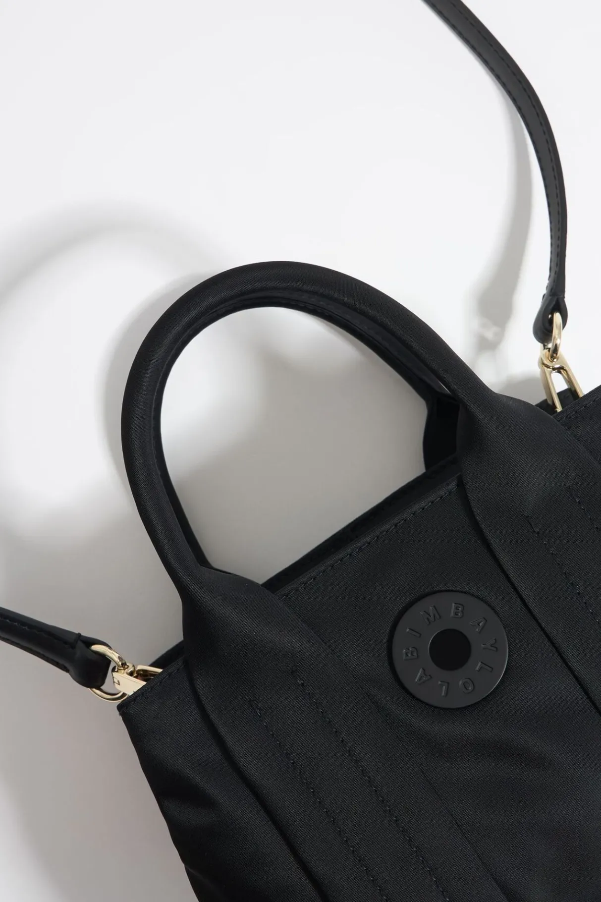 Mujer BIMBA Y LOLA Bolsos Nylon<Bolso De Mano Pequeno Nylon Negro