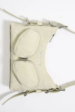 Mujer BIMBA Y LOLA Bolsos Pocket<Bolso Hobo Pocket Mini Piel Hueso