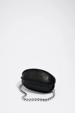 Mujer BIMBA Y LOLA Bolsos Piel<Bolso Pelota Pequeno Piel Negro