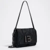 Mujer BIMBA Y LOLA Bolsos Nylon<Bolso Pequeno Solapa Negro