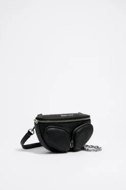 Mujer BIMBA Y LOLA Bolsos Pocket<Bolso Rinonera Pocket Mini Piel Negro