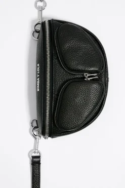 Mujer BIMBA Y LOLA Bolsos Pocket<Bolso Rinonera Pocket Mini Piel Negro