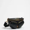 Mujer BIMBA Y LOLA Bolsos Pocket<Bolso Rinonera Pocket Pequeno Piel Negro