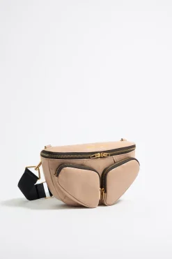 Mujer BIMBA Y LOLA Bolsos Pocket<Bolso Rinonera Pocket Pequeno Piel Camel