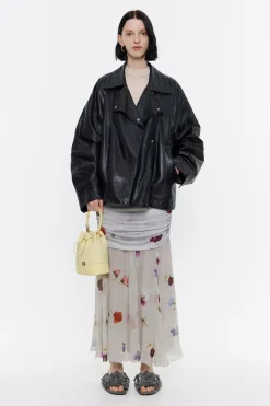 Mujer BIMBA Y LOLA Neceseres<Bolso Saca Nylon Amarillo Claro