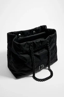 Mujer BIMBA Y LOLA Bolsos Nylon<Bolso Shopper Grande Negro