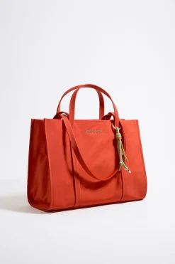 Mujer BIMBA Y LOLA Bolsos Nylon<Bolso Shopper Grande Nylon Coral