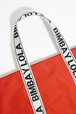 Mujer BIMBA Y LOLA Bolsos Nylon<Bolso Shopper Maxi Nylon Coral