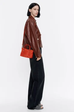 Mujer BIMBA Y LOLA Bolsos Nylon<Bolso Shopper Mini Nylon Coral