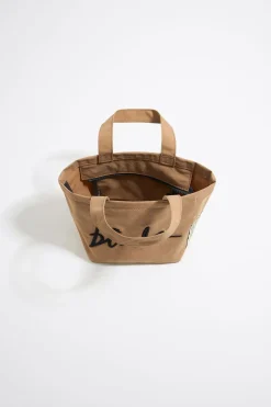 Mujer BIMBA Y LOLA Nylon<Bolso Shopper Mini Nylon Marron