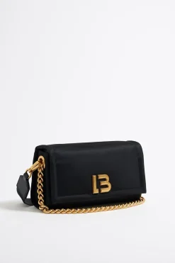 Mujer BIMBA Y LOLA Bolsos Nylon<Bolso Solapa Mediano Nylon Negro