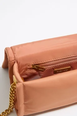 Mujer BIMBA Y LOLA Bolsos Nylon<Bolso Solapa Mini Nylon Arcilla