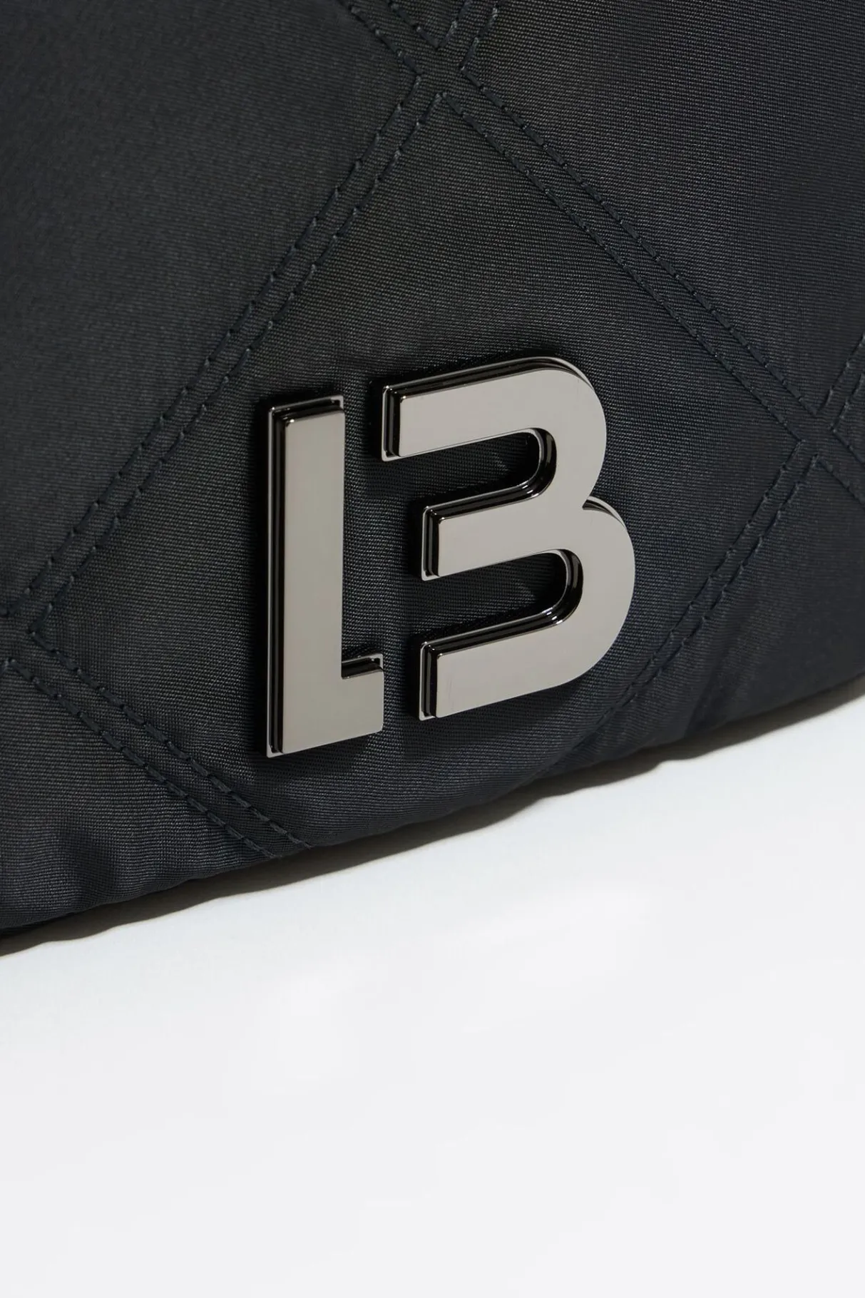 Mujer BIMBA Y LOLA Bolsos Nylon<Bolso Solapa Mini Nylon Acolchado Negro