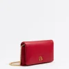 Mujer BIMBA Y LOLA Bolsos Piel<Bolso Solapa Mini Piel Napa Rojo