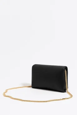 Mujer BIMBA Y LOLA Bolsos Piel<Bolso Solapa Mini Piel Napa Negro