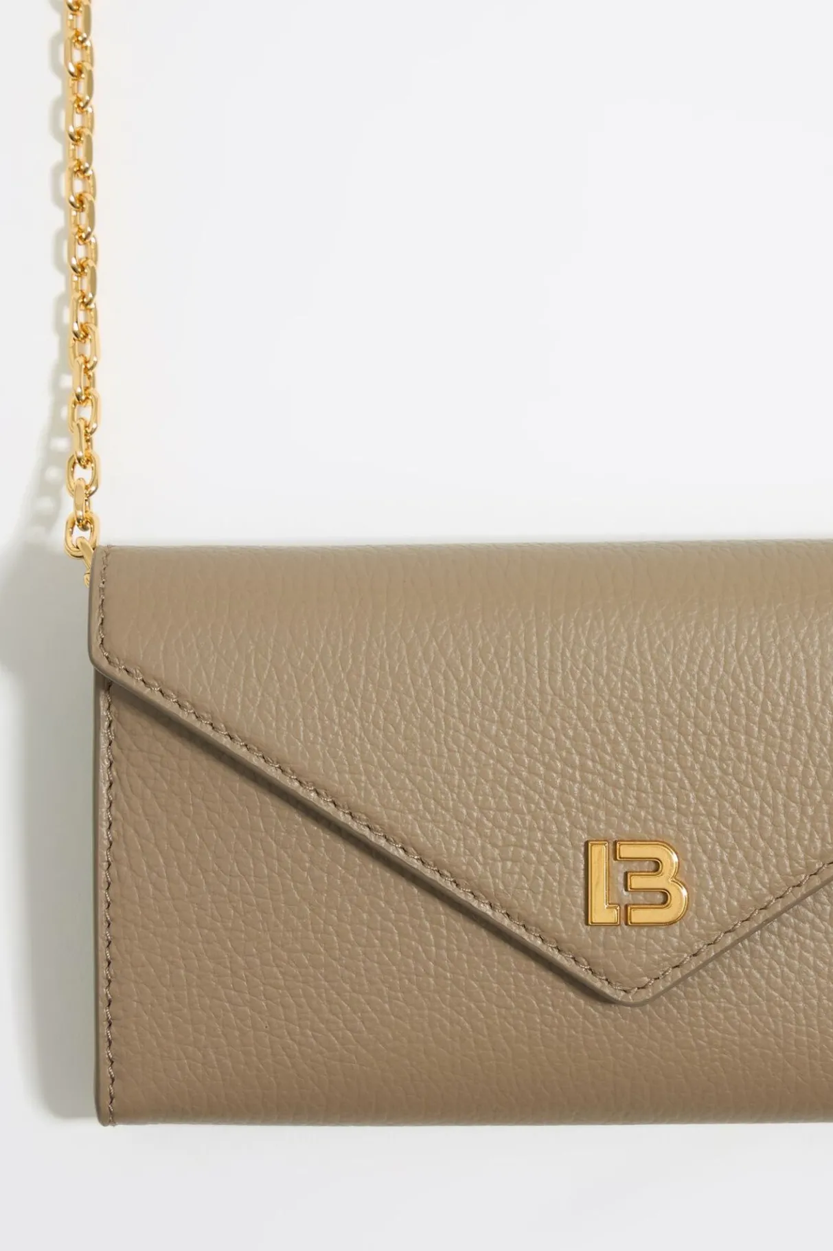 Mujer BIMBA Y LOLA Piel<Bolso Solapa Mini Piel Topo