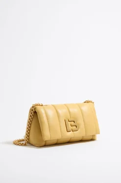 Mujer BIMBA Y LOLA Bolsos Piel<Bolso Solapa Pequeno Napa Amarillo Topacio