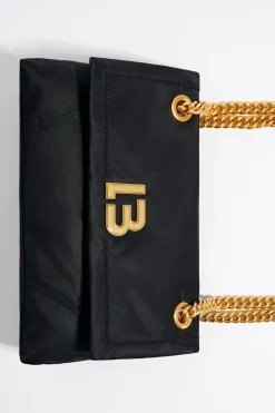 Mujer BIMBA Y LOLA Bolsos Nylon<Bolso Solapa Pequeno Negro