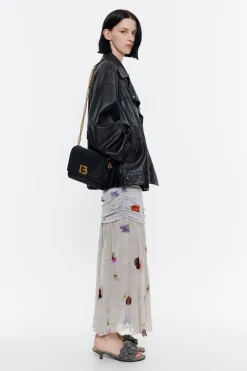 Mujer BIMBA Y LOLA Bolsos Nylon<Bolso Solapa Pequeno Nylon Negro