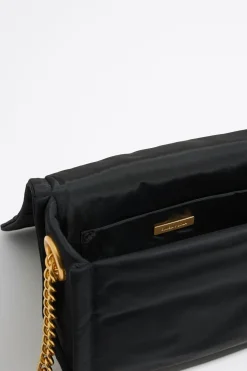 Mujer BIMBA Y LOLA Bolsos Nylon<Bolso Solapa Pequeno Nylon Negro