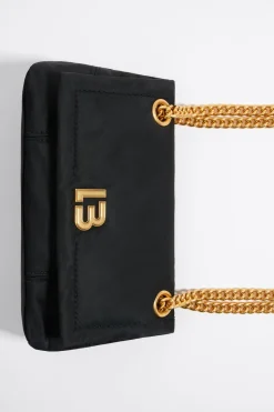 Mujer BIMBA Y LOLA Bolsos Nylon<Bolso Solapa Pequeno Nylon Negro