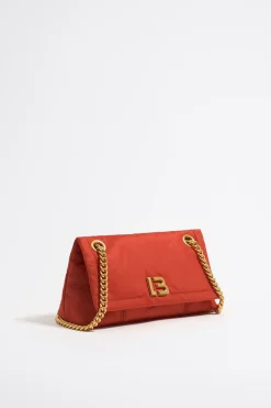 Mujer BIMBA Y LOLA Bolsos Nylon<Bolso Solapa Pequeno Nylon Coral
