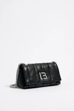 Mujer BIMBA Y LOLA Bolsos Piel<Bolso Solapa Pequeno Piel Napa Negro