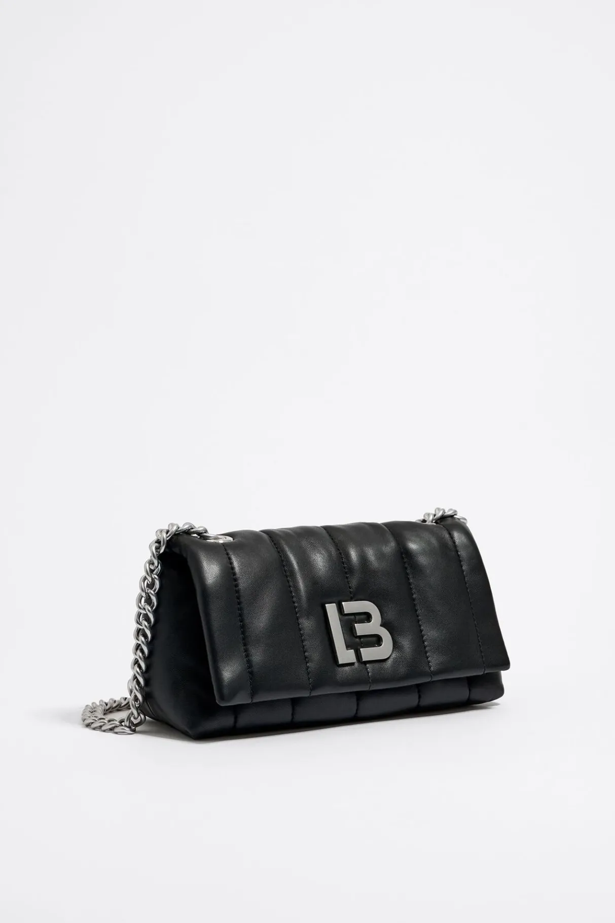 Mujer BIMBA Y LOLA Bolsos Piel<Bolso Solapa Pequeno Piel Napa Negro