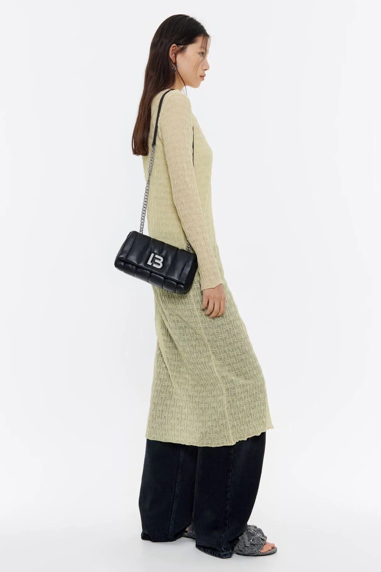 Mujer BIMBA Y LOLA Bolsos Piel<Bolso Solapa Pequeno Piel Napa Negro