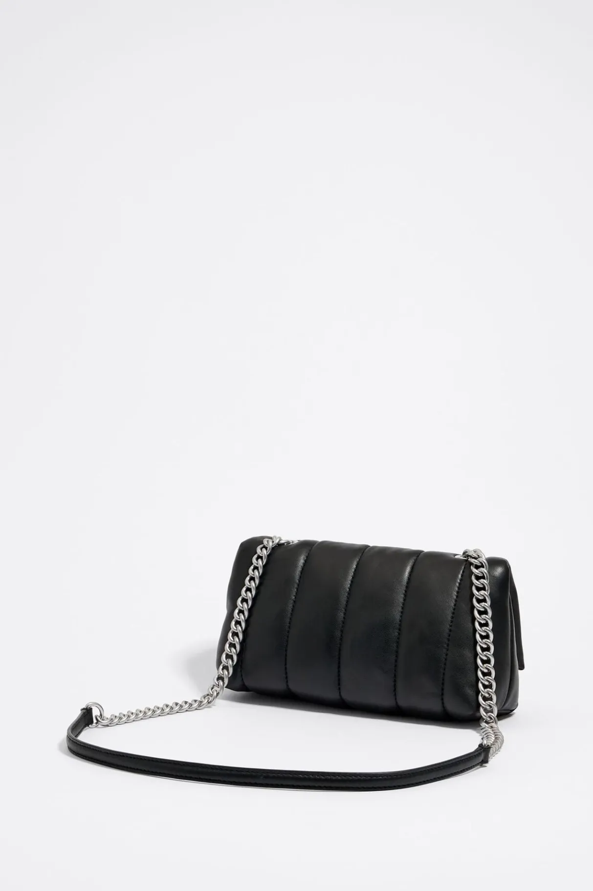 Mujer BIMBA Y LOLA Bolsos Piel<Bolso Solapa Pequeno Piel Napa Negro