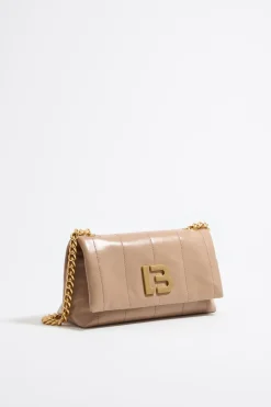 Mujer BIMBA Y LOLA Bolsos Piel<Bolso Solapa Pequeno Piel Camel