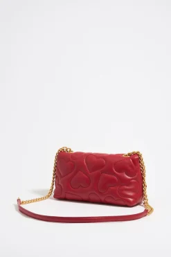 Mujer BIMBA Y LOLA Bolsos Piel<Bolso Solapa Pequeno Piel Napa Rojo