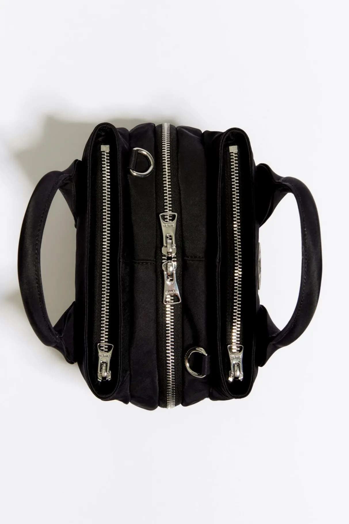 Mujer BIMBA Y LOLA Bolsos Nylon<Bolso Tote Mini Negro