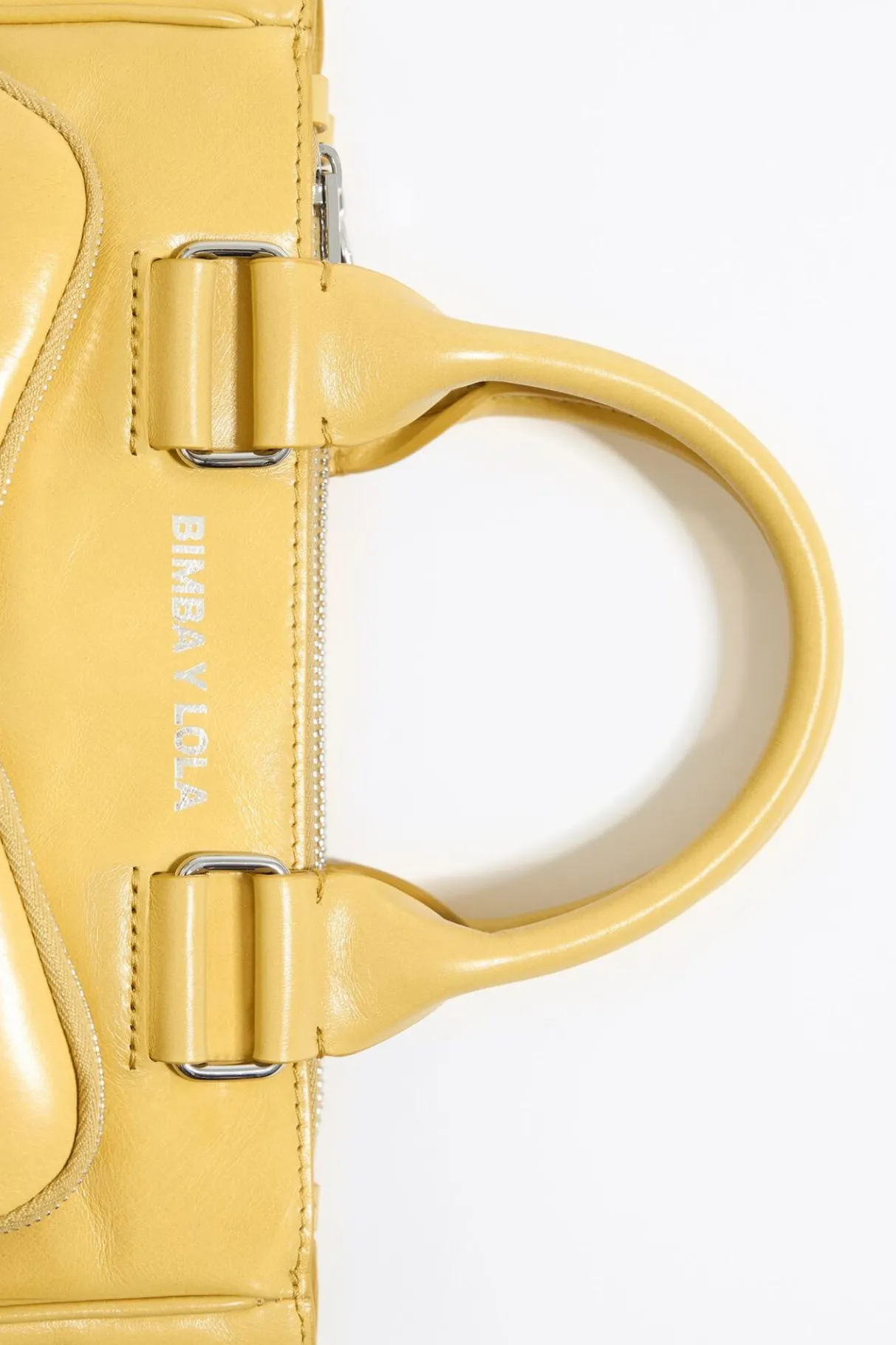 Mujer BIMBA Y LOLA Bolsos Pocket<Bolso Tote Pocket Mediano Piel Amarillo Topacio