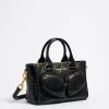Mujer BIMBA Y LOLA Bolsos Pocket<Bolso Tote Pocket Mediano Piel Negro