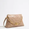 Mujer BIMBA Y LOLA Bolsos Piel<Bolso Trapecio Mediano Piel Camel