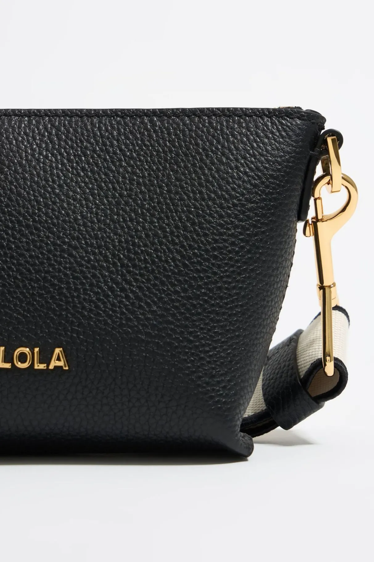 Mujer BIMBA Y LOLA Bolsos Piel<Bolso Trapecio Mini Piel Negro