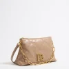 Mujer BIMBA Y LOLA Bolsos Piel<Bolso Trapecio Pequeno Piel Camel