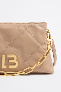 Mujer BIMBA Y LOLA Bolsos Piel<Bolso Trapecio Pequeno Piel Camel