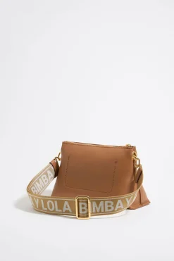 Mujer BIMBA Y LOLA Bolsos Piel<Bolso Trapecio Pequeno Piel Miel