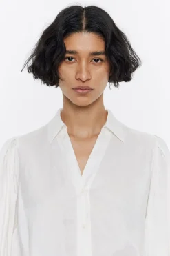 Mujer BIMBA Y LOLA Camisas<Camisa Fluida Marfil