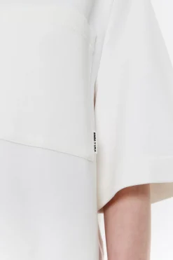 Mujer BIMBA Y LOLA Camisetas<Camiseta Boxy Marfil