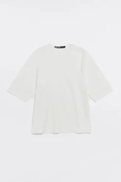 Mujer BIMBA Y LOLA Camisetas<Camiseta Capa Punto Roma Marfil