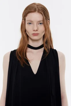 Mujer BIMBA Y LOLA Camisetas<Camiseta Linea A Negra