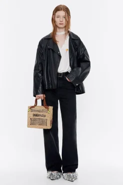 Mujer BIMBA Y LOLA Camisetas<Camiseta Linea A Waves Marfil