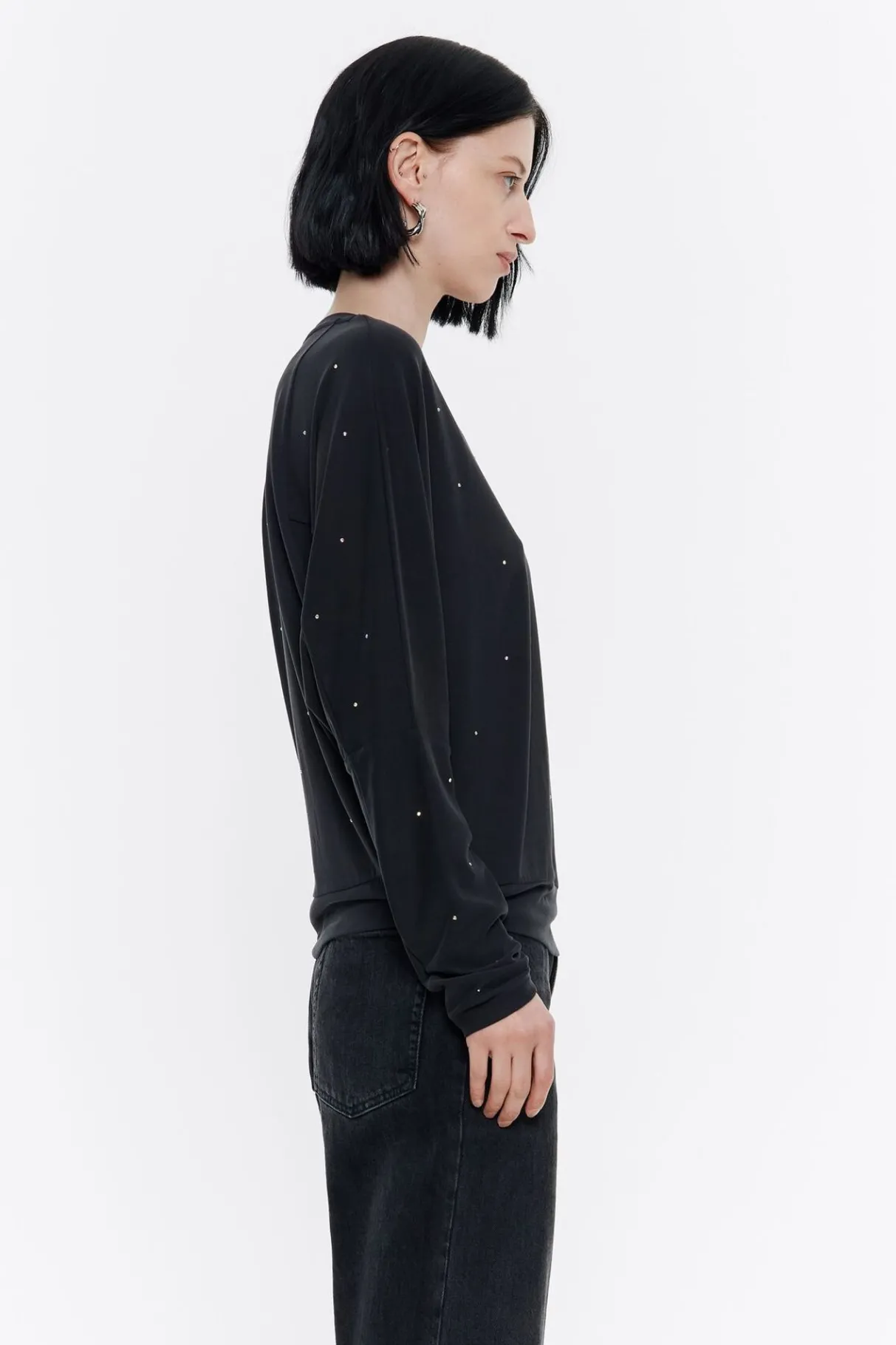 Mujer BIMBA Y LOLA Camisetas<Camiseta Piedras Negra