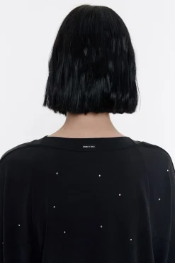 Mujer BIMBA Y LOLA Camisetas<Camiseta Piedras Negra